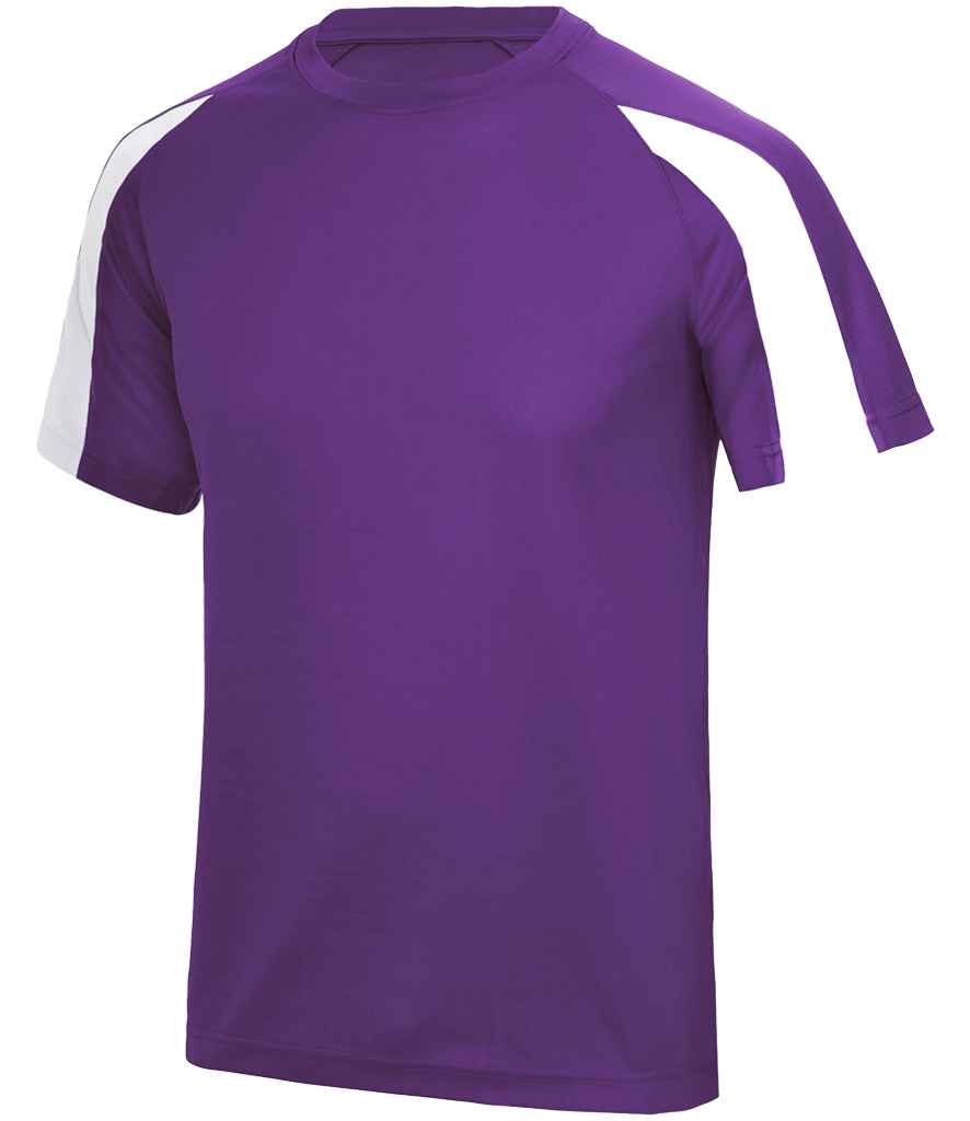 AWDis - Cool Contrast Wicking T-Shirt - JC003 PR/AW S