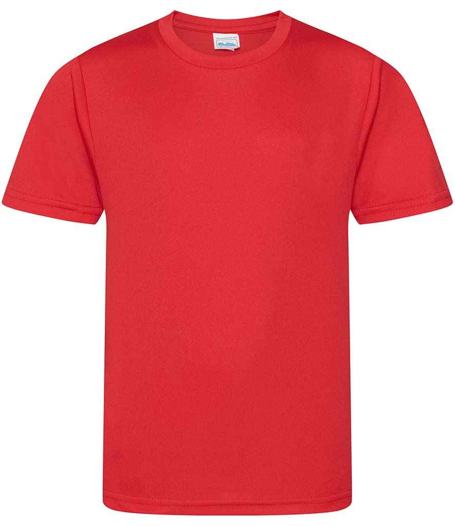 AWDis - Kids Cool Smooth T-Shirt - JC020B RED 3-4