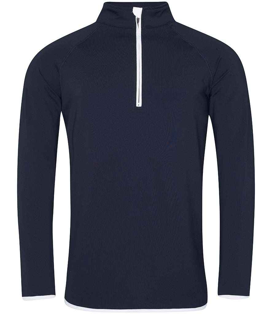 AWDis - Cool Half Zip Sweat Top - Pierre Francis