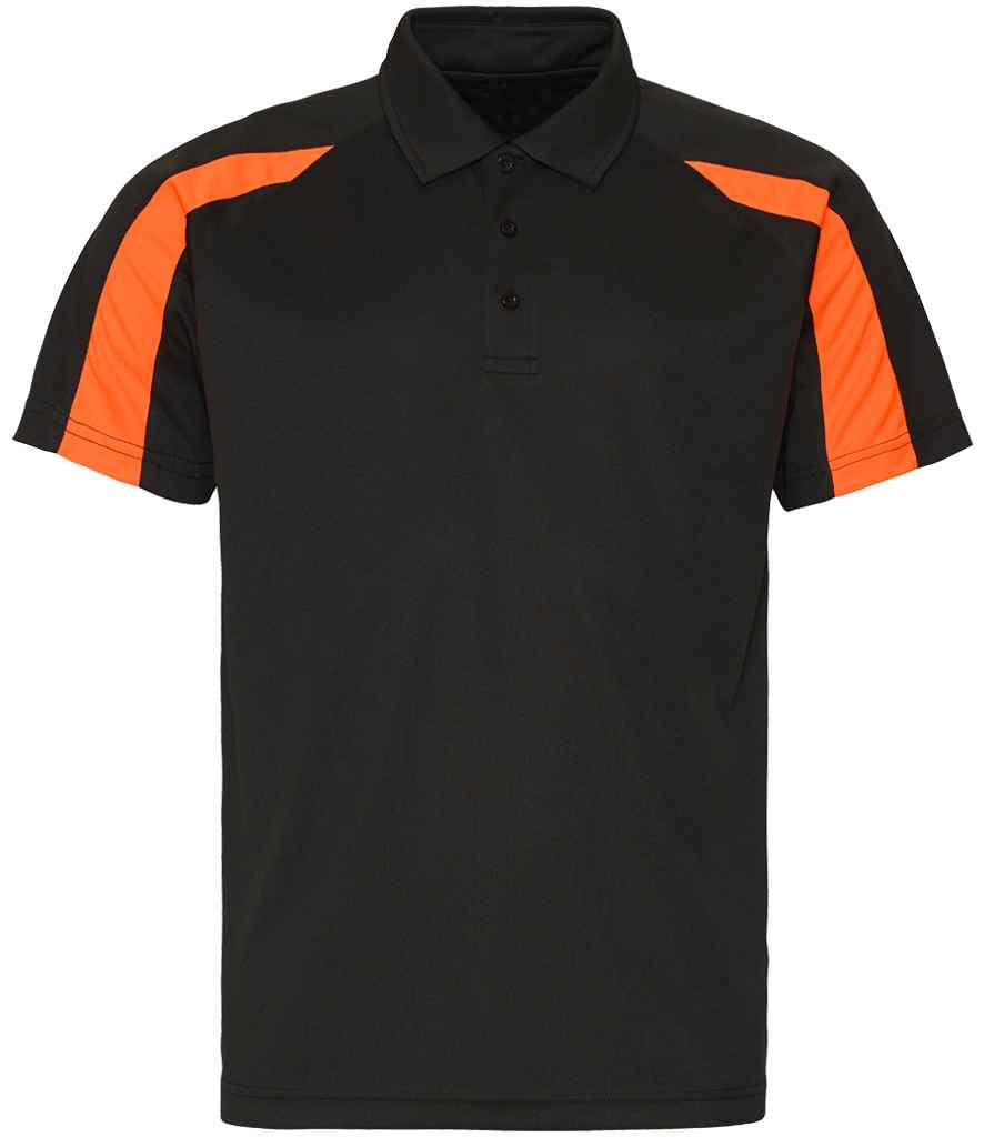 AWDis - Cool Contrast Polo Shirt - JC043 JB/EO S
