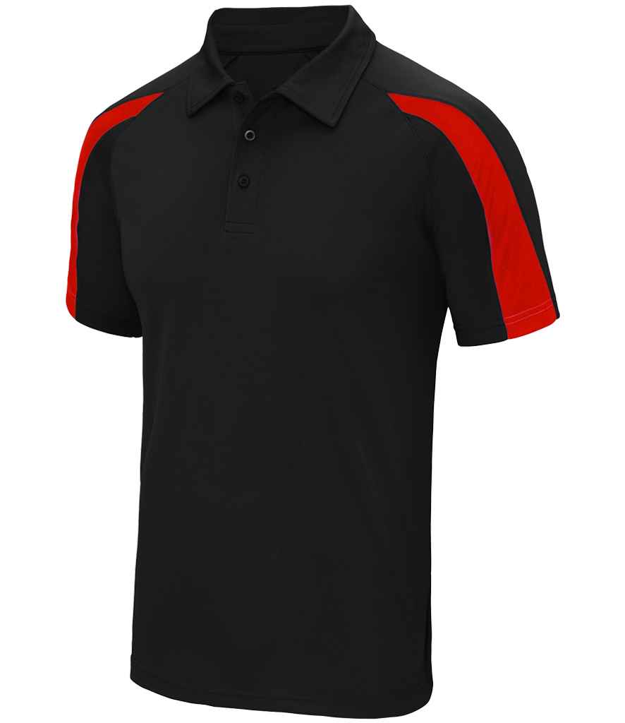 AWDis - Cool Contrast Polo Shirt - JC043 JB/FR S