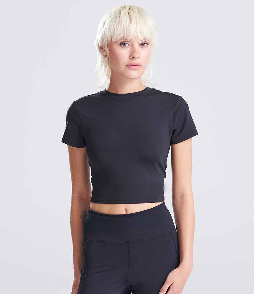 AWDis - Ladies Cool Recycled Cropped T-Shirt