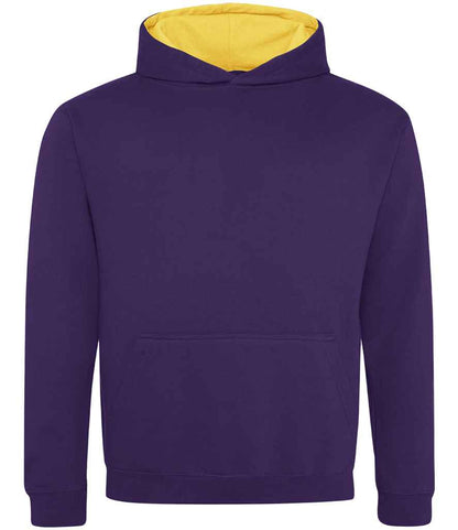 AWDis - Kids Varsity Hoodie - JH003B PR/SW 3-4