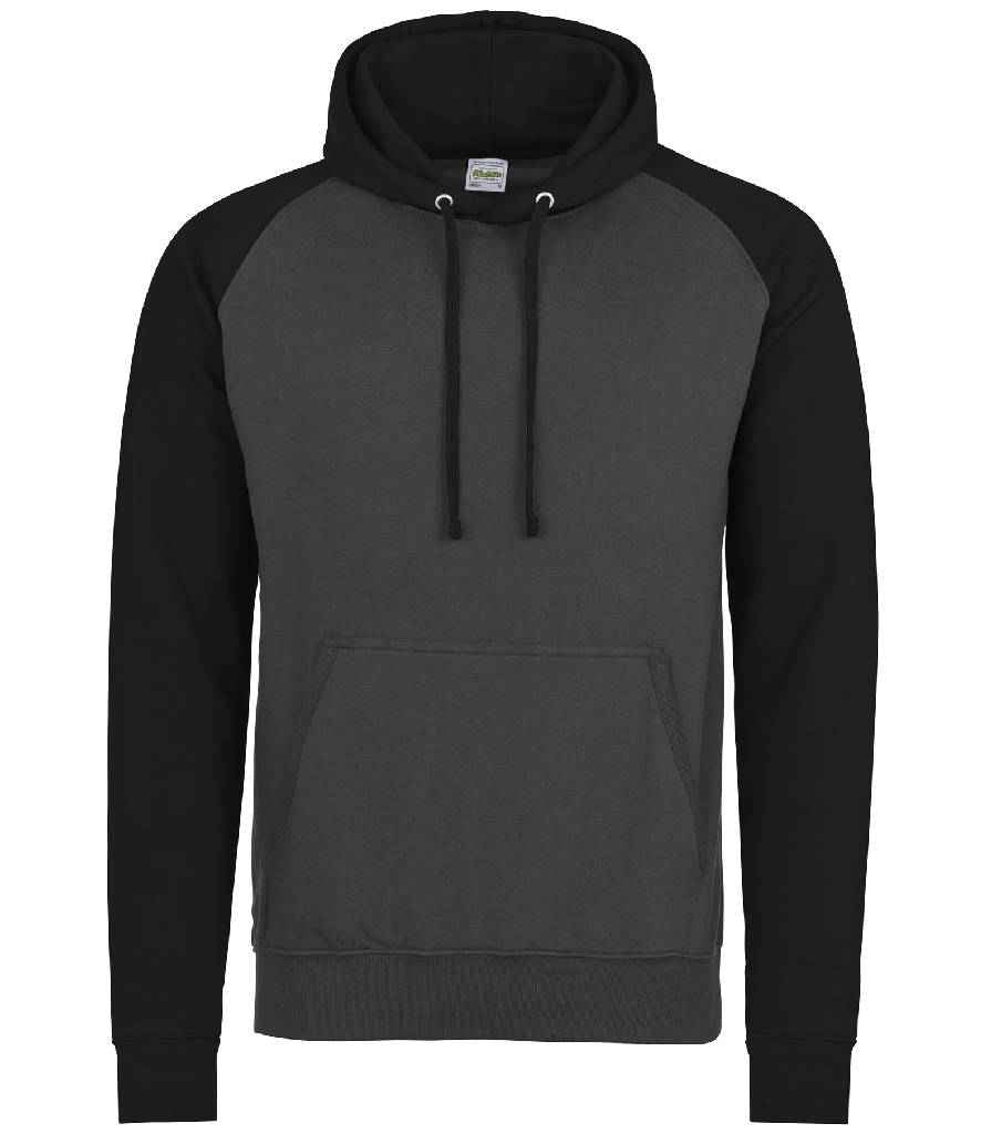 AWDis - Baseball Hoodie - JH009 CH/JB S