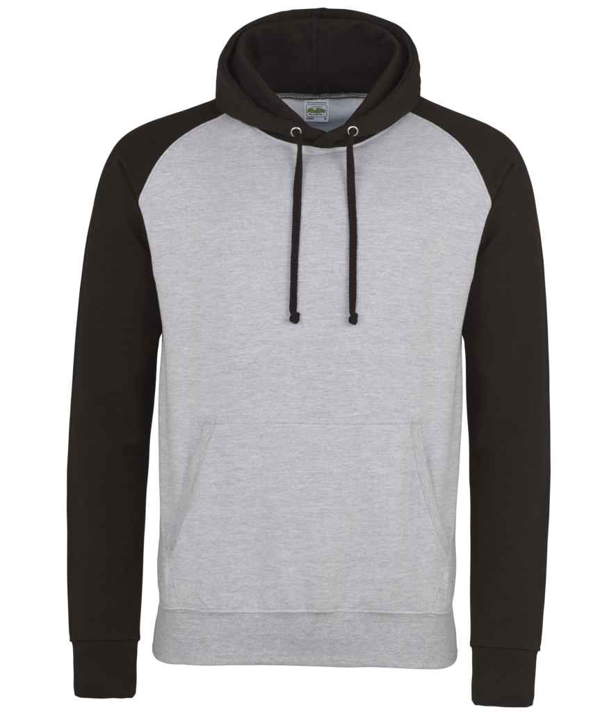 AWDis - Baseball Hoodie - JH009 HE/JB S