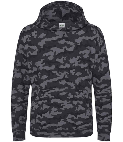 AWDis - Kids Camo Hoodie - JH014B BKC 3-4
