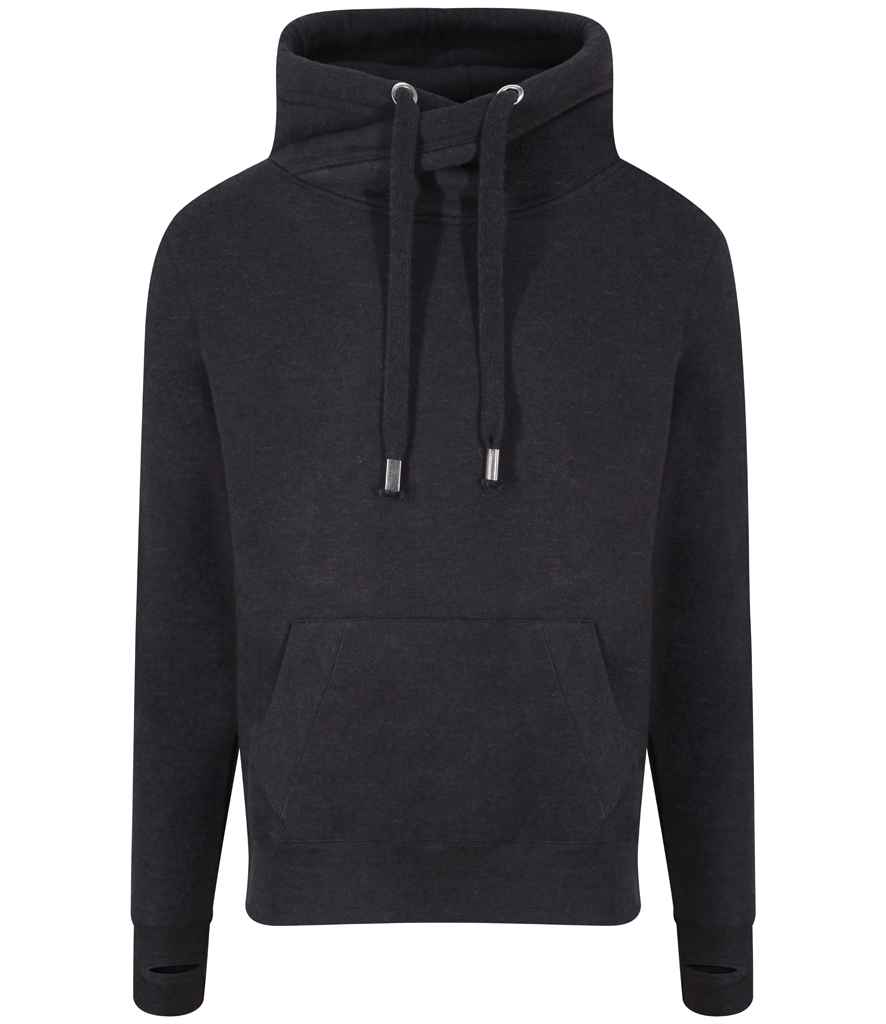 AWDis - Cross Neck Hoodie - Pierre Francis