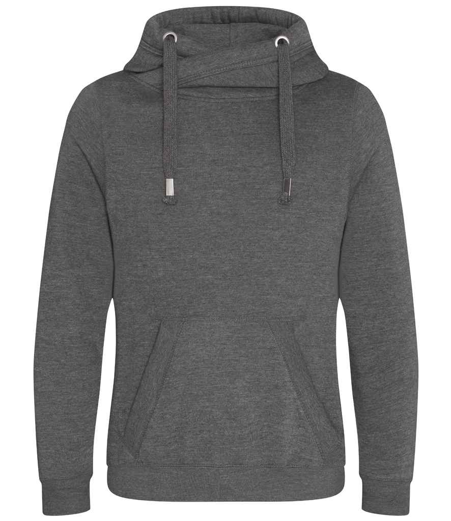 AWDis - Cross Neck Hoodie - Pierre Francis