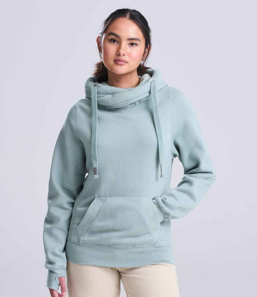 AWDis - Cross Neck Hoodie