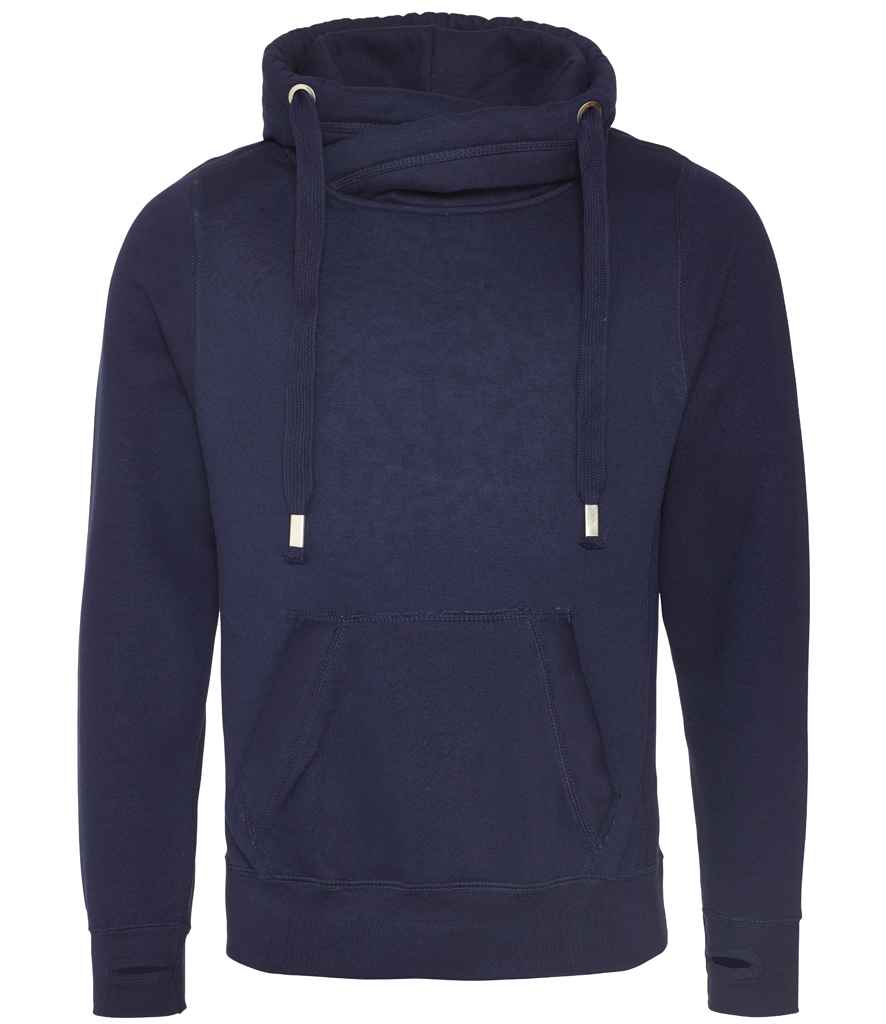 AWDis - Cross Neck Hoodie - Pierre Francis