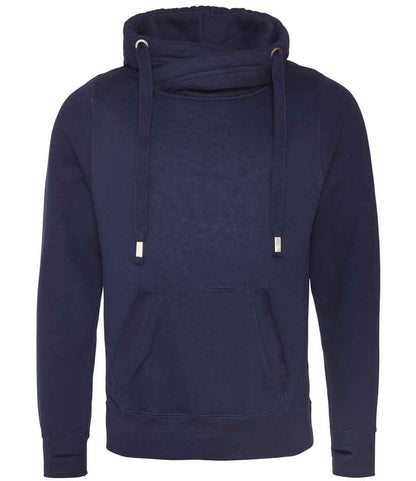 AWDis - Cross Neck Hoodie - Pierre Francis
