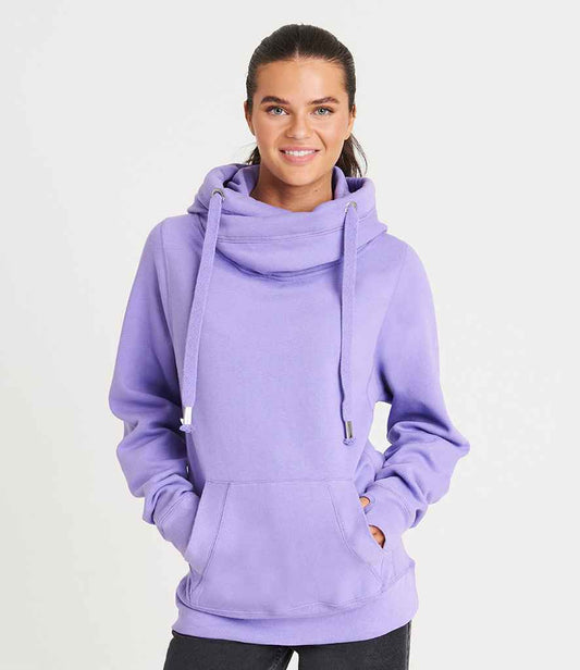 AWDis - Cross Neck Hoodie - Pierre Francis