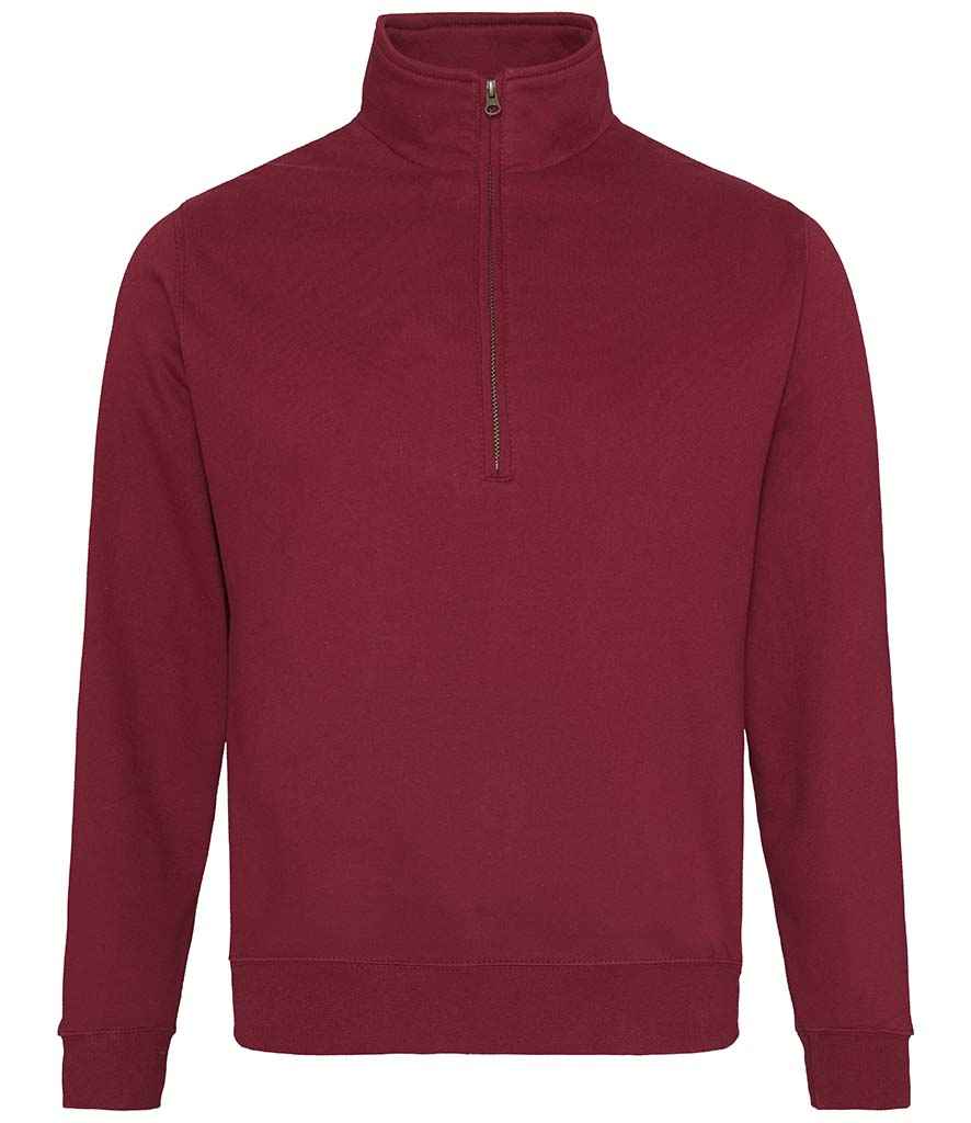 AWDis - Sophomore Zip Neck Sweatshirt - Pierre Francis
