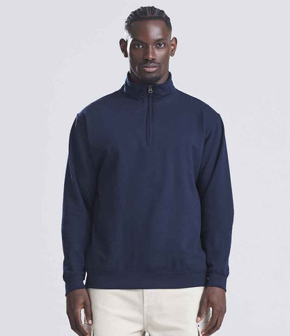 AWDis - Sophomore Zip Neck Sweatshirt - Pierre Francis