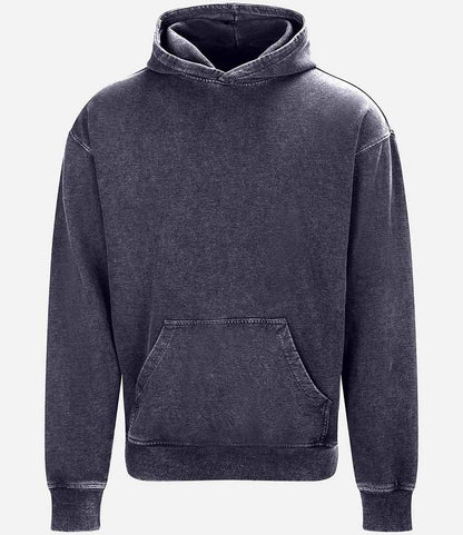 AWDis Vintage Washed Hoodie - JH180 WBK XS