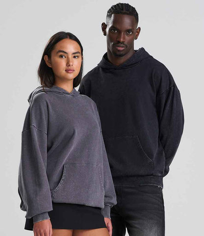 AWDis Vintage Washed Hoodie - JH180 WGR XS