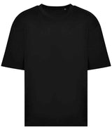 AWDis - Unisex Oversize 100 T-Shirt - Deep Black (Front)