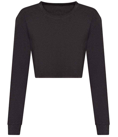AWDis - Ladies Long Sleeve Cropped T-Shirt - JT016 DYP XS