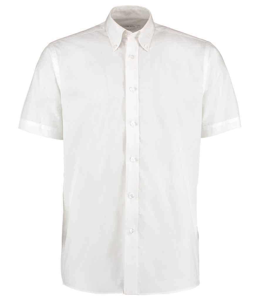 Kustom Kit - Short Sleeve Classic Fit Workforce Shirt - K100 WHI S