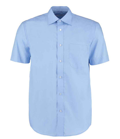Kustom Kit - Short Sleeve Classic Fit Business Shirt - K102 BLK 14.5