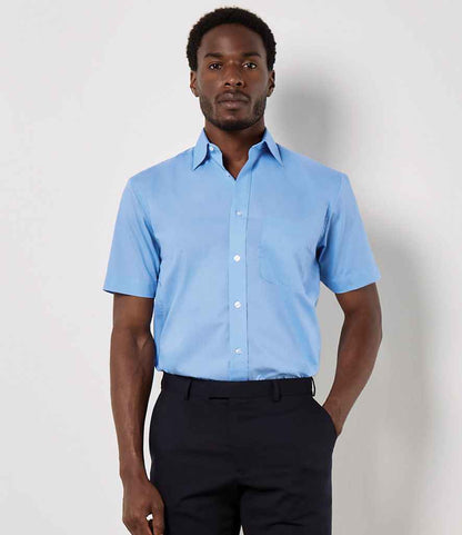 Kustom Kit - Short Sleeve Classic Fit Business Shirt - K102 LBL 14.5