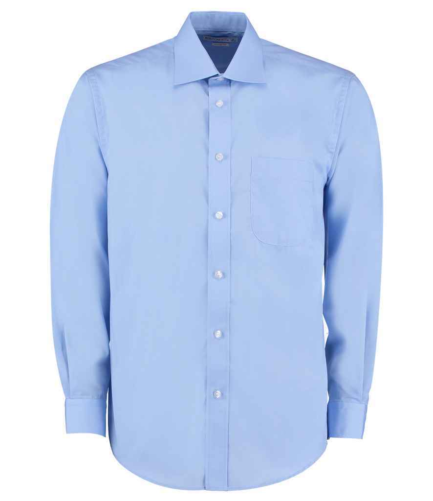 Kustom Kit - Long Sleeve Classic Fit Business Shirt - K104 LBL 14.5