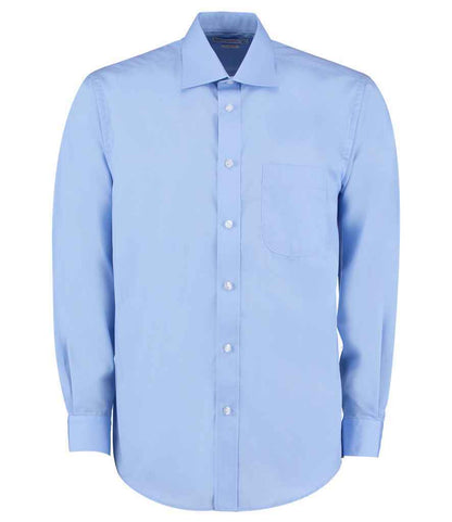 Kustom Kit - Long Sleeve Classic Fit Business Shirt - K104 LBL 14.5