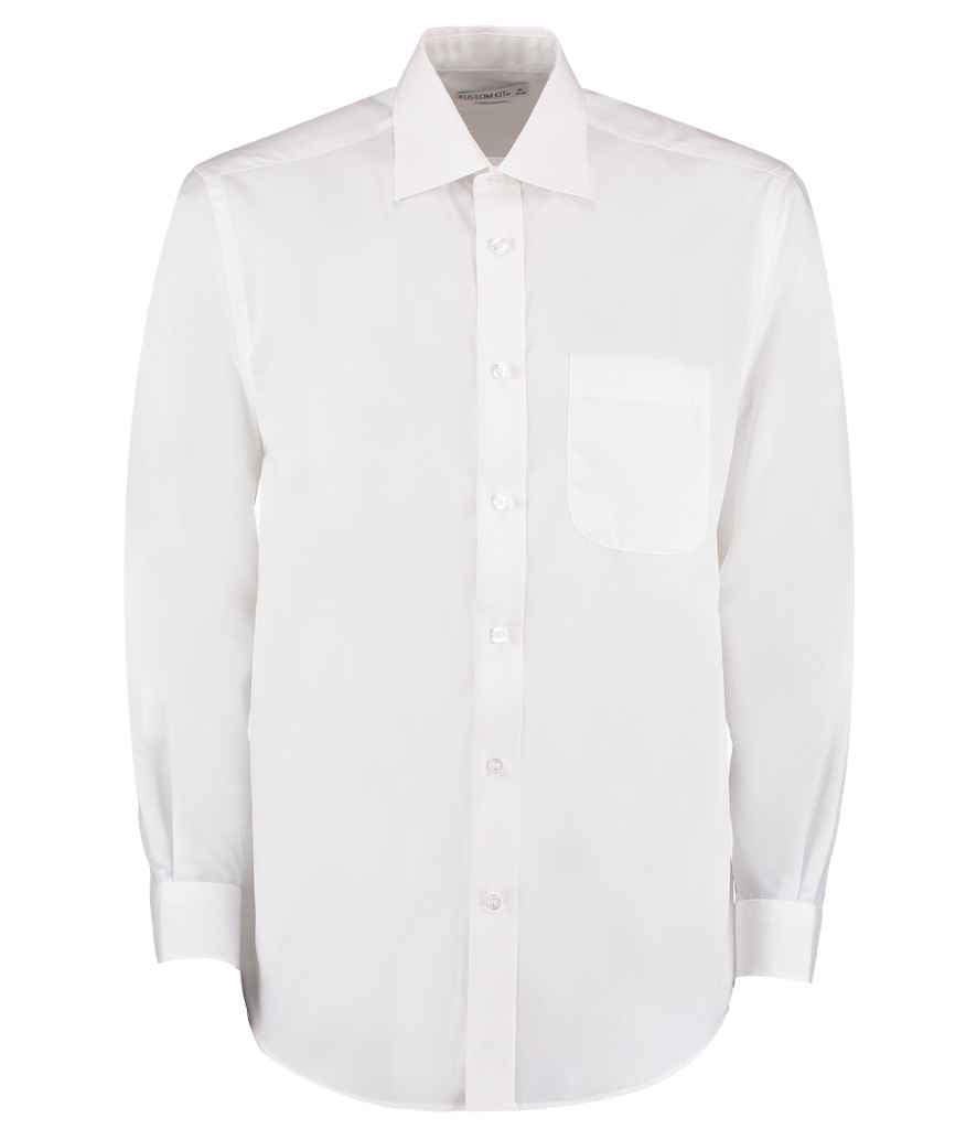Kustom Kit - Long Sleeve Classic Fit Business Shirt - K104 BLK 14.5