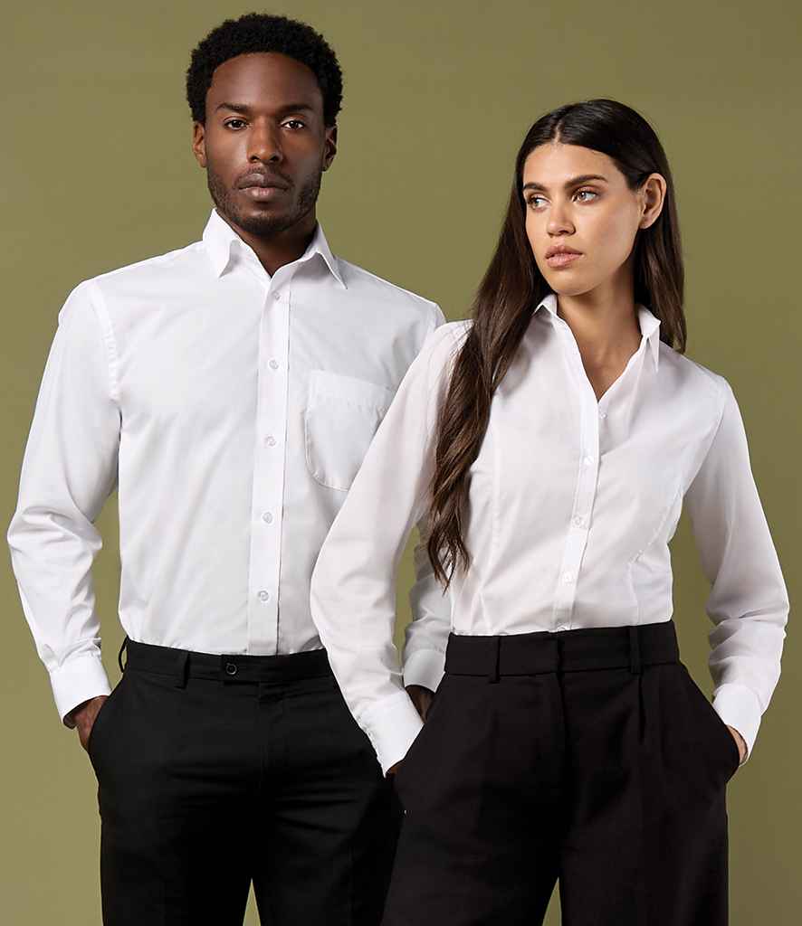 Kustom Kit - Long Sleeve Classic Fit Business Shirt - Pierre Francis