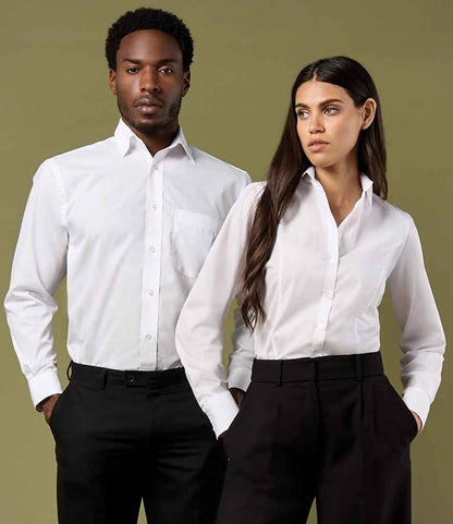 Kustom Kit - Long Sleeve Classic Fit Business Shirt - Pierre Francis