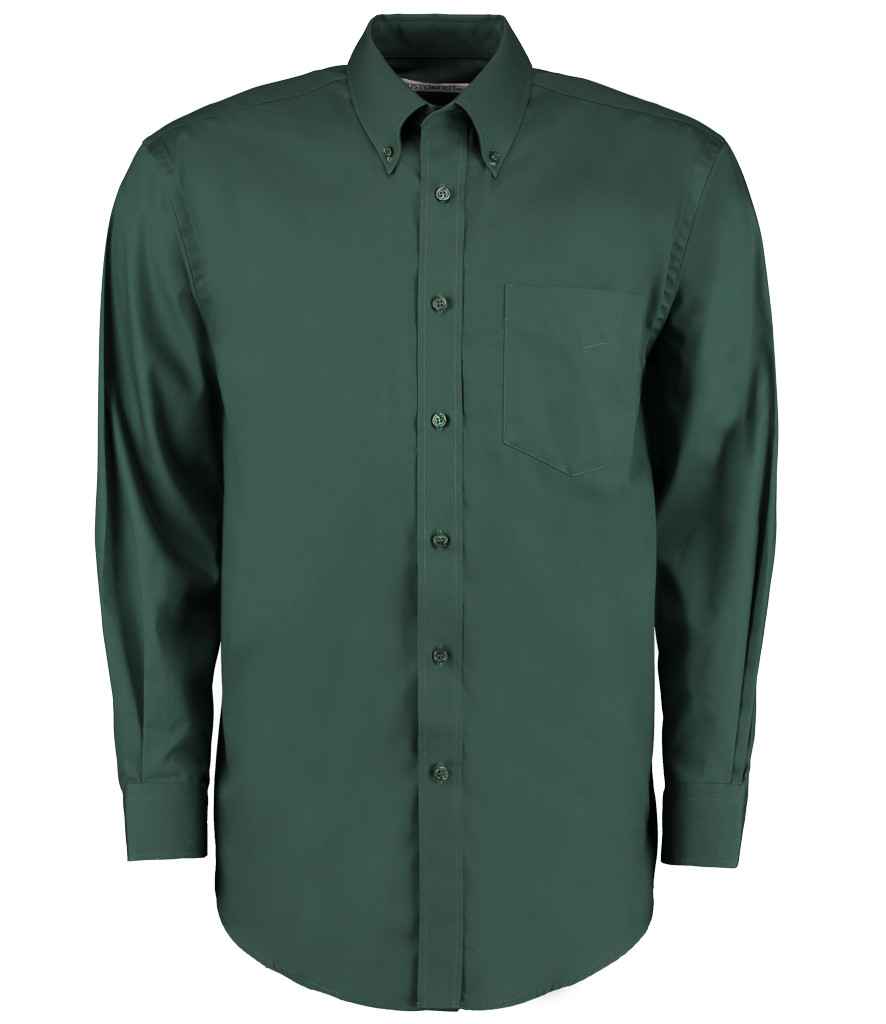 Kustom Kit - Premium Long Sleeve Classic Fit Oxford Shirt - Pierre Francis