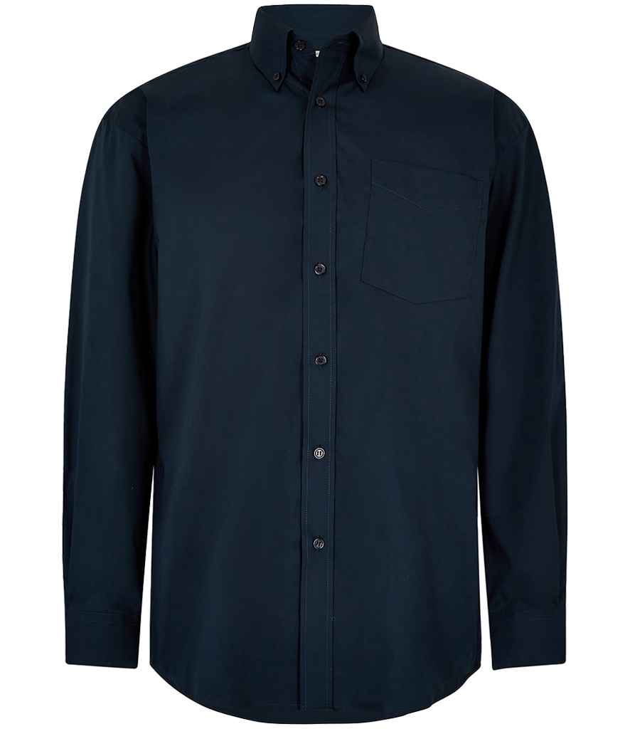 Kustom Kit - Premium Long Sleeve Classic Fit Oxford Shirt - Pierre Francis