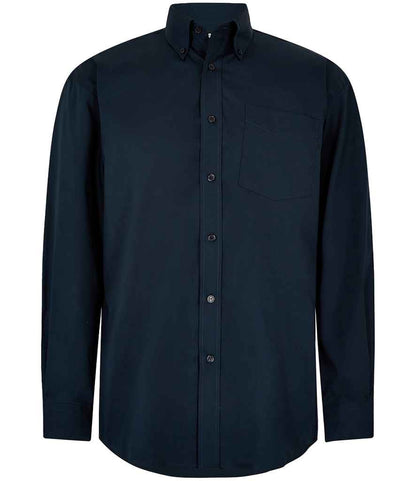 Kustom Kit - Premium Long Sleeve Classic Fit Oxford Shirt - K105 DKN 14.5