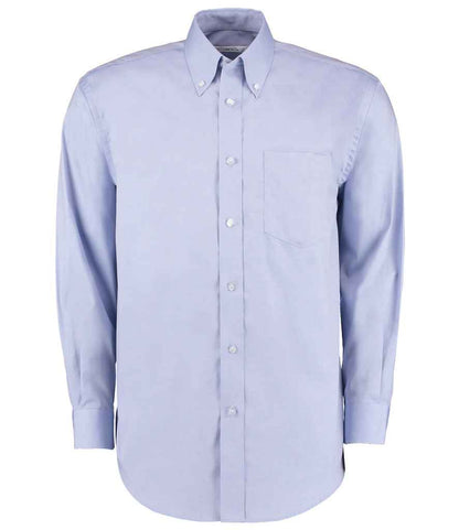 Kustom Kit - Premium Long Sleeve Classic Fit Oxford Shirt - K105 WHI 13.5