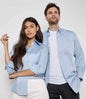 Kustom Kit - Premium Long Sleeve Classic Fit Oxford Shirt - Pierre Francis