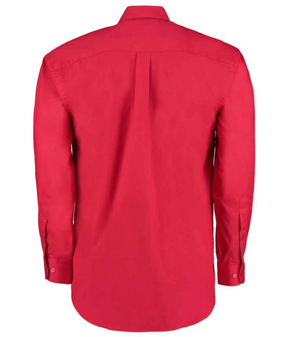 Kustom Kit - Premium Long Sleeve Classic Fit Oxford Shirt - Pierre Francis