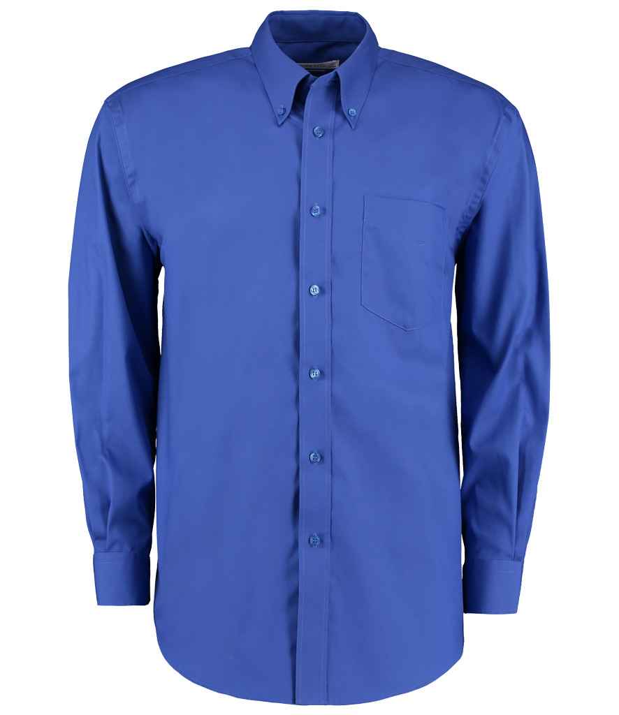 Kustom Kit - Premium Long Sleeve Classic Fit Oxford Shirt - Pierre Francis