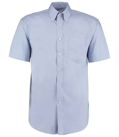Kustom Kit - Premium Short Sleeve Classic Fit Oxford Shirt - K109 LBL 13.5
