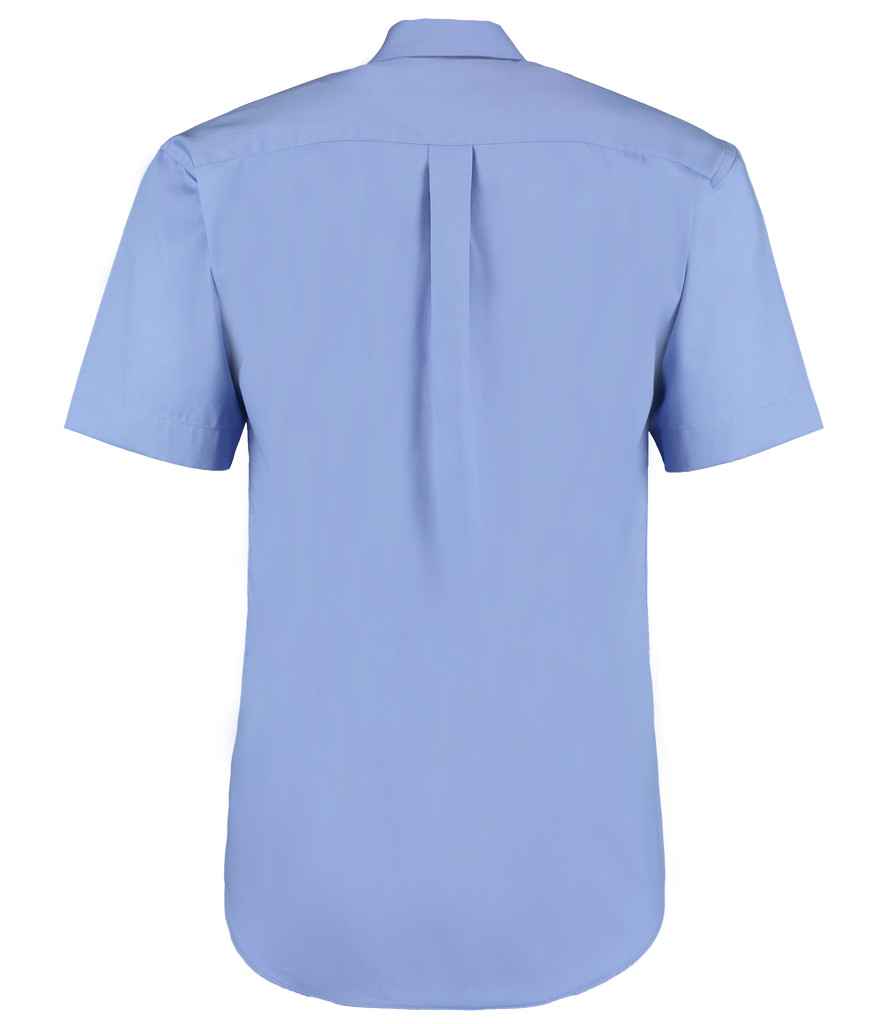 Kustom Kit - Premium Short Sleeve Classic Fit Oxford Shirt - Pierre Francis