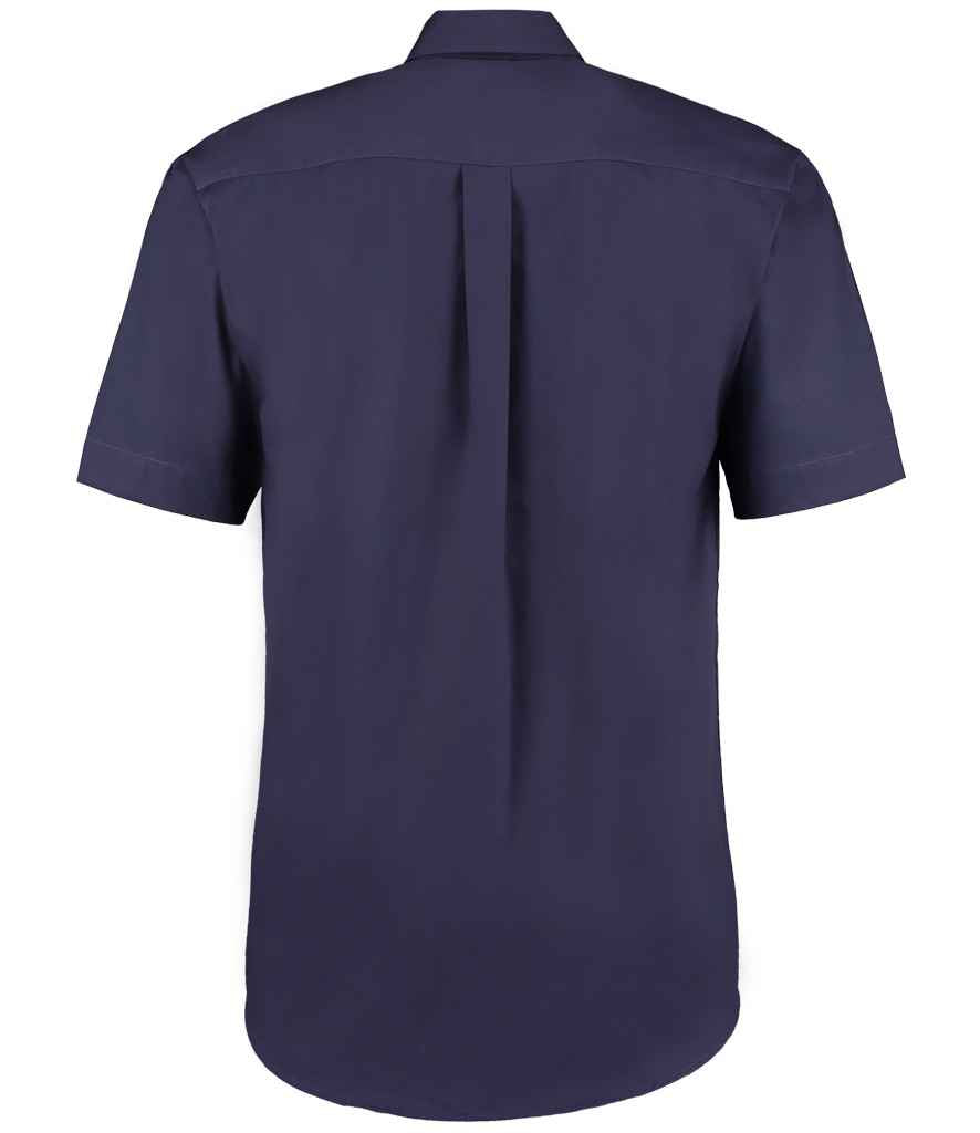 Kustom Kit - Premium Short Sleeve Classic Fit Oxford Shirt - Pierre Francis