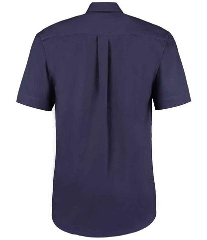 Kustom Kit - Premium Short Sleeve Classic Fit Oxford Shirt - Pierre Francis