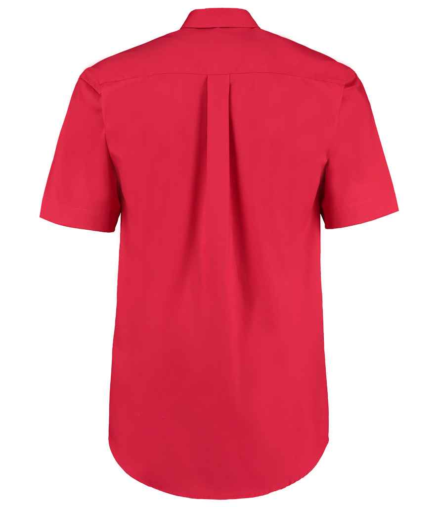 Kustom Kit - Premium Short Sleeve Classic Fit Oxford Shirt - Pierre Francis