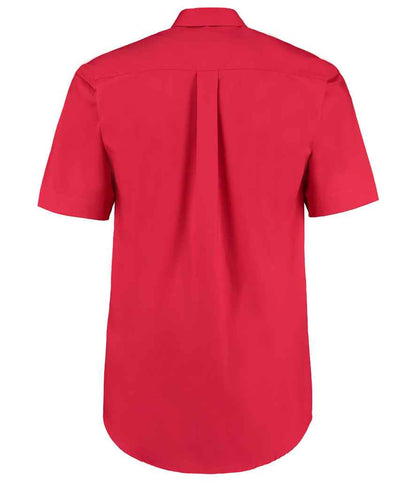 Kustom Kit - Premium Short Sleeve Classic Fit Oxford Shirt - Pierre Francis