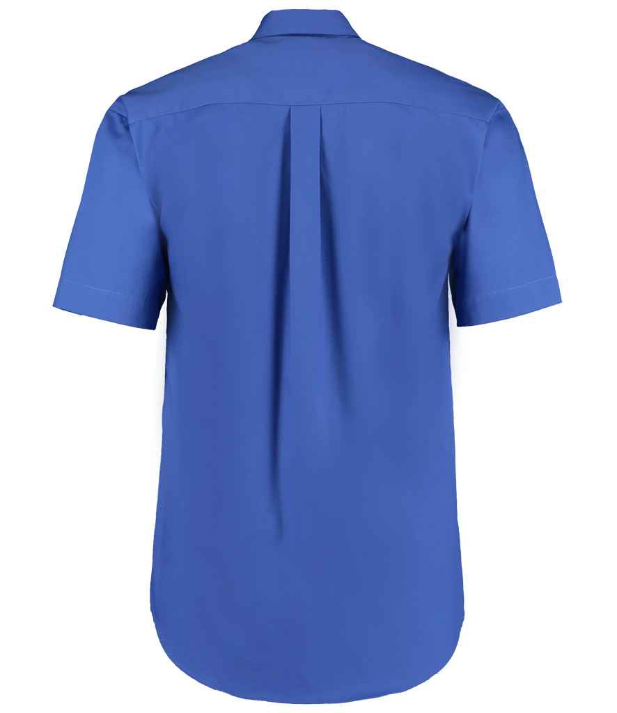 Kustom Kit - Premium Short Sleeve Classic Fit Oxford Shirt - Pierre Francis