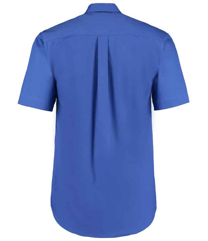 Kustom Kit - Premium Short Sleeve Classic Fit Oxford Shirt - Pierre Francis
