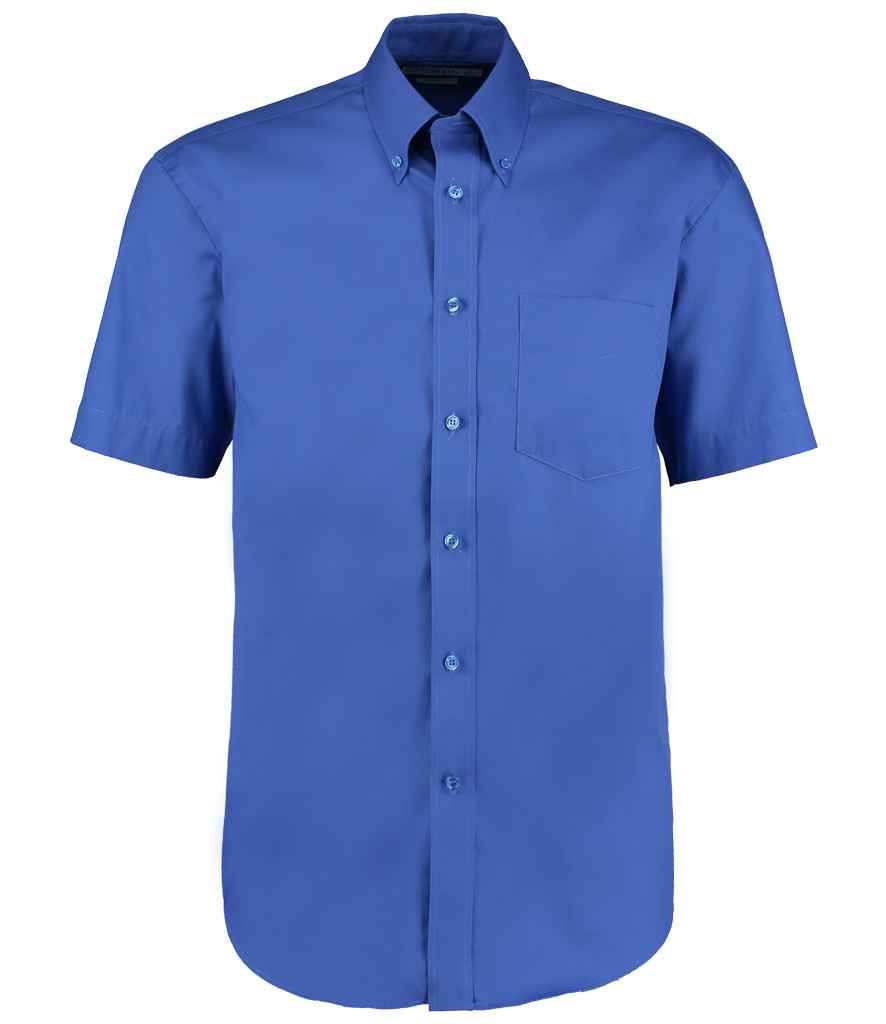 Kustom Kit - Premium Short Sleeve Classic Fit Oxford Shirt - Pierre Francis