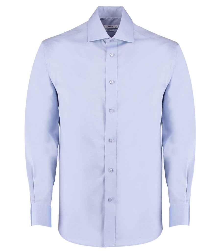 Kustom Kit - Premium Long Sleeve Classic Fit Oxford Shirt - Pierre Francis