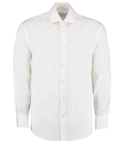 Kustom Kit - Premium Long Sleeve Classic Fit Oxford Shirt - K105 WHI 13.5