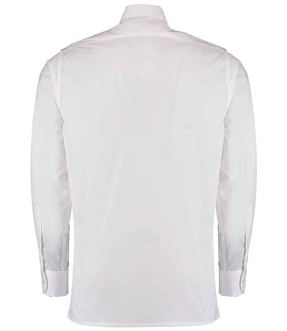 Kustom Kit - Long Sleeve Tailored Pilot Shirt - Pierre Francis