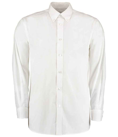 Kustom Kit - Long Sleeve Classic Fit Workforce Shirt - K140 WHI S